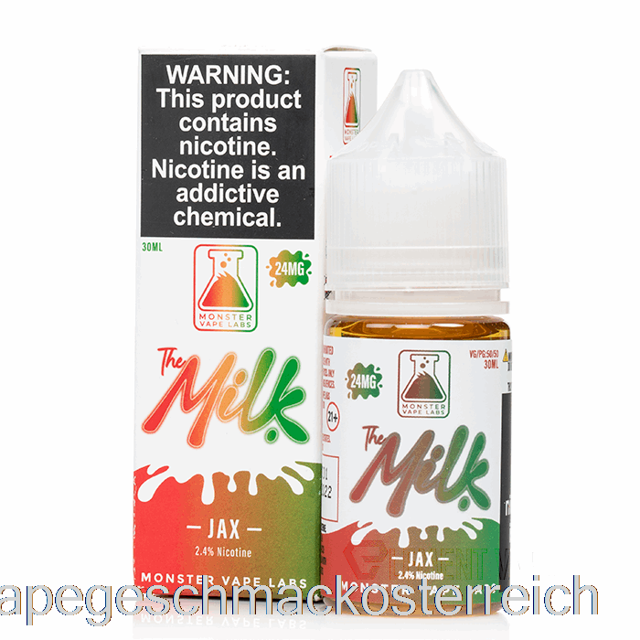 Jax - Die Milchsalze - 30ml 24mg Vape-Geschmack